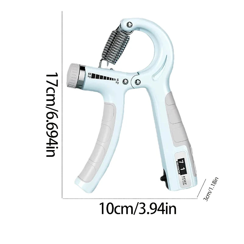 Unlock Your Strength with the 5-60Kg Adjustable Hand Grip Strengthener - Perfect for Building Wrist and Forearm Muscle!
