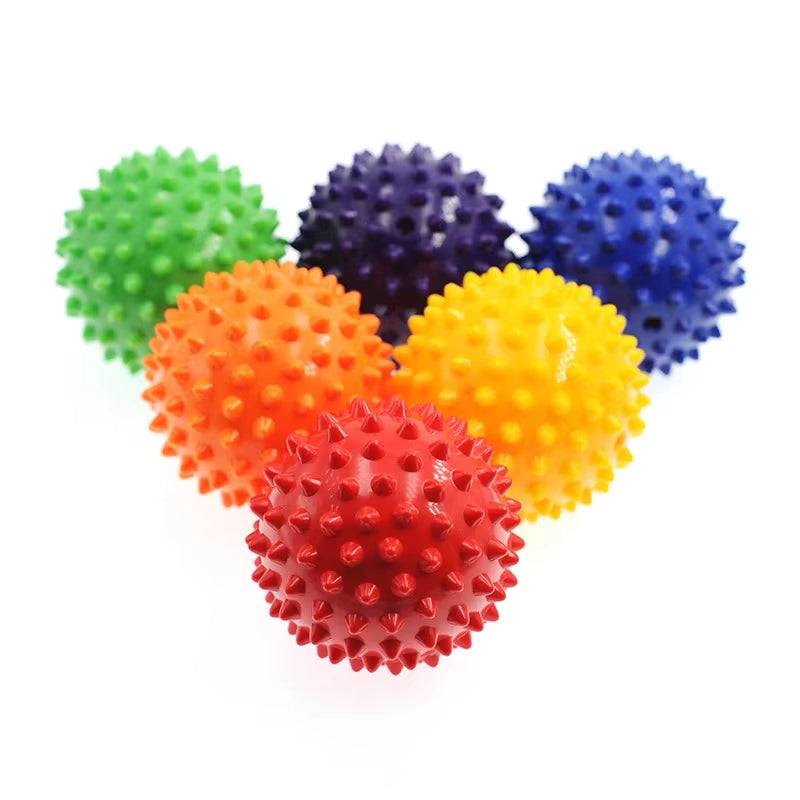Revitalize Your Feet with the 7cm Hard Spiked PVC Massage Ball - Perfect for Plantar Fasciitis Relief and Muscle Relaxation