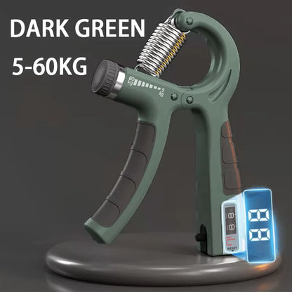 Unlock Your Strength with the 5-60Kg Adjustable Hand Grip Strengthener - Perfect for Building Wrist and Forearm Muscle!