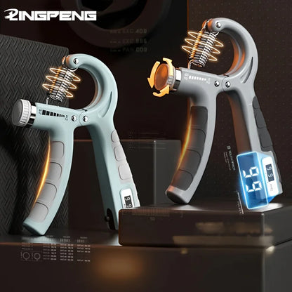 Unlock Your Strength with the 5-60Kg Adjustable Hand Grip Strengthener - Perfect for Building Wrist and Forearm Muscle!
