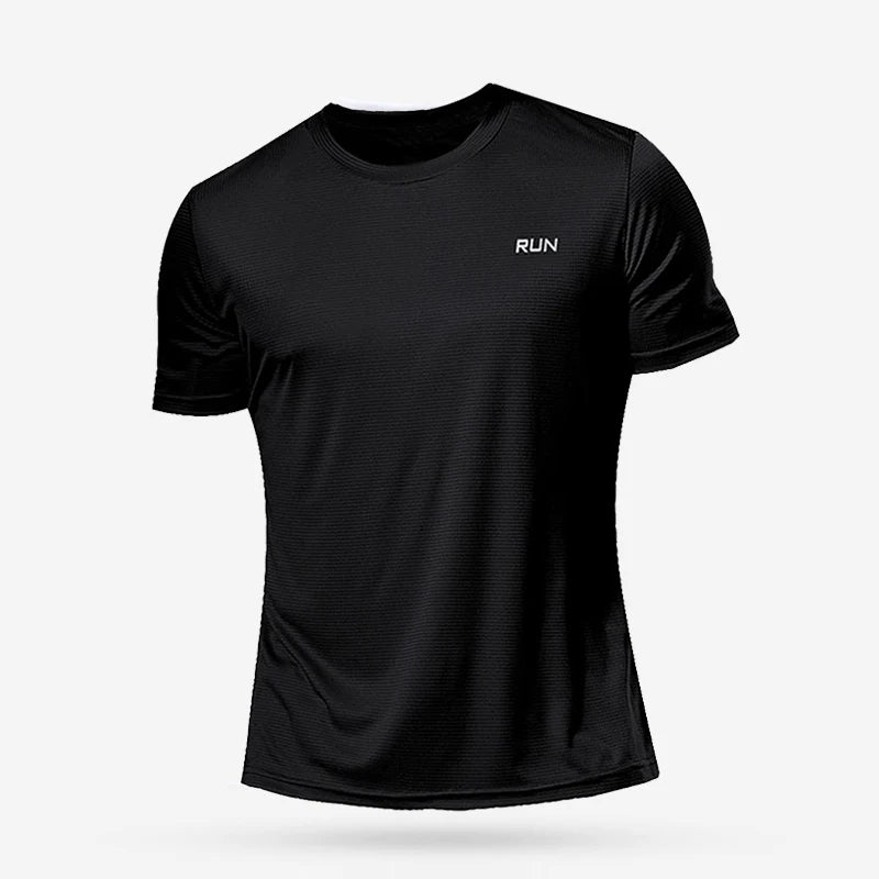 Elevate Your Workout with Our Quick-Dry Summer Gym T-Shirt for Men - Perfect for Running, Bodybuilding, and More!