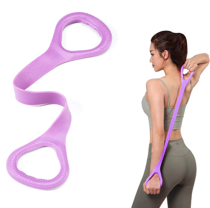 Elevate Your Workout with the 8-in-1 Resistance Band for Arm, Back, and Shoulder Training - Perfect for Yoga and Pilates!