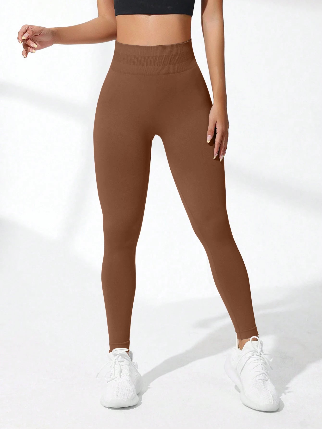 Elevate Your Workout with Women's High Waist Seamless Yoga Leggings - Breathable, Stretchy, and Butt Lifting Sports Pants
