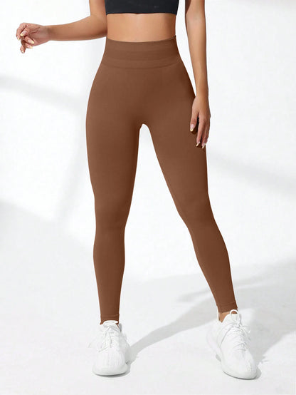 Elevate Your Workout with Women's High Waist Seamless Yoga Leggings - Breathable, Stretchy, and Butt Lifting Sports Pants