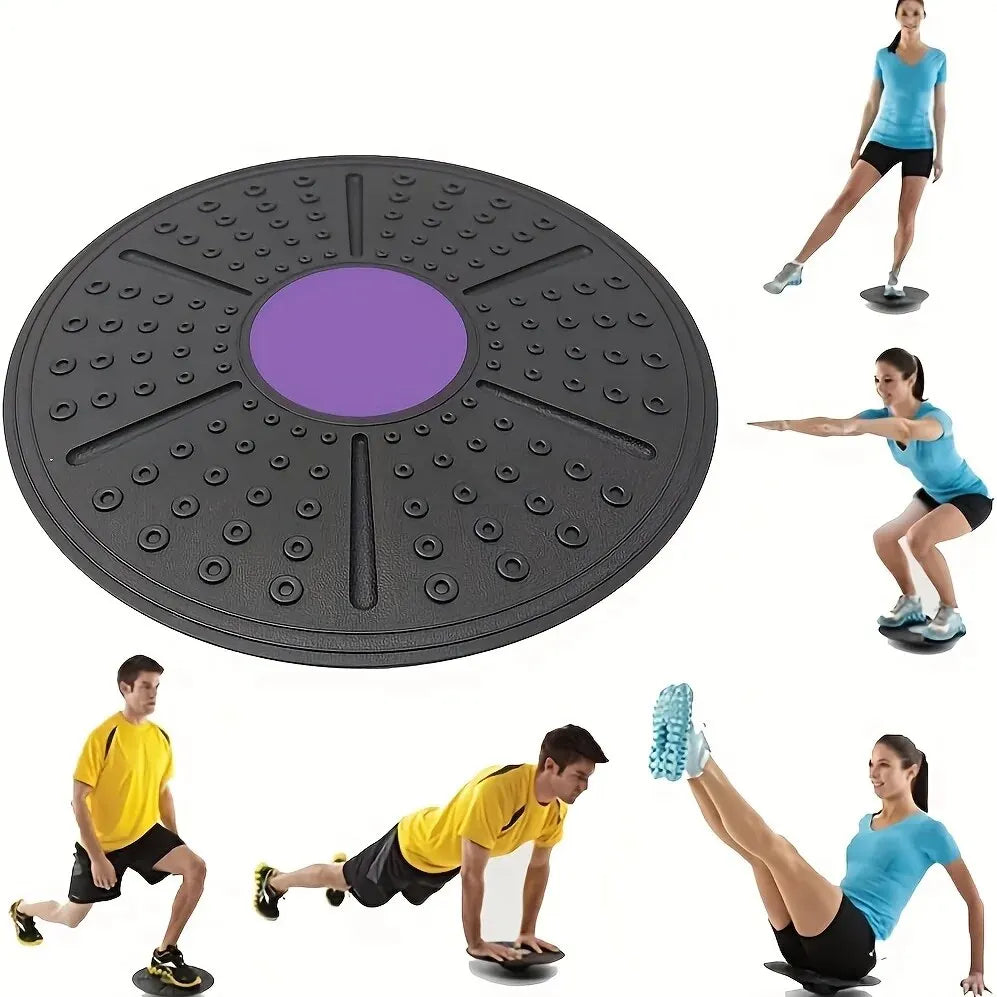 Elevate Your Fitness with the 1 Pc Yoga Balance Board - Perfect for Sensory Rehabilitation and Core Training