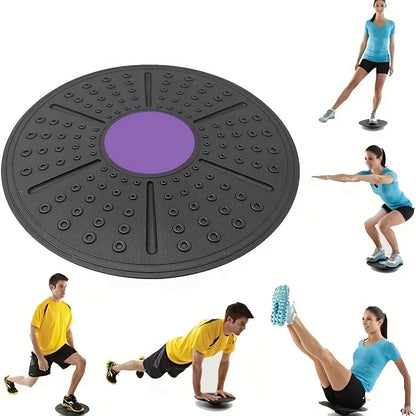Elevate Your Fitness with the 1 Pc Yoga Balance Board - Perfect for Sensory Rehabilitation and Core Training