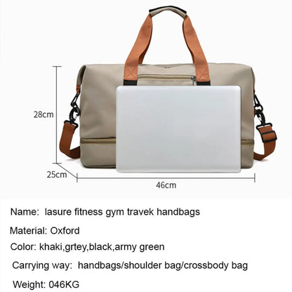 Versatile Travel Gym Bag: Your Ultimate Companion for Fitness and Weekend Getaways
