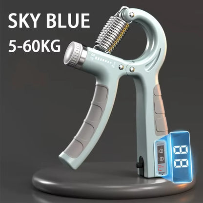 Unlock Your Strength with the 5-60Kg Adjustable Hand Grip Strengthener - Perfect for Building Wrist and Forearm Muscle!