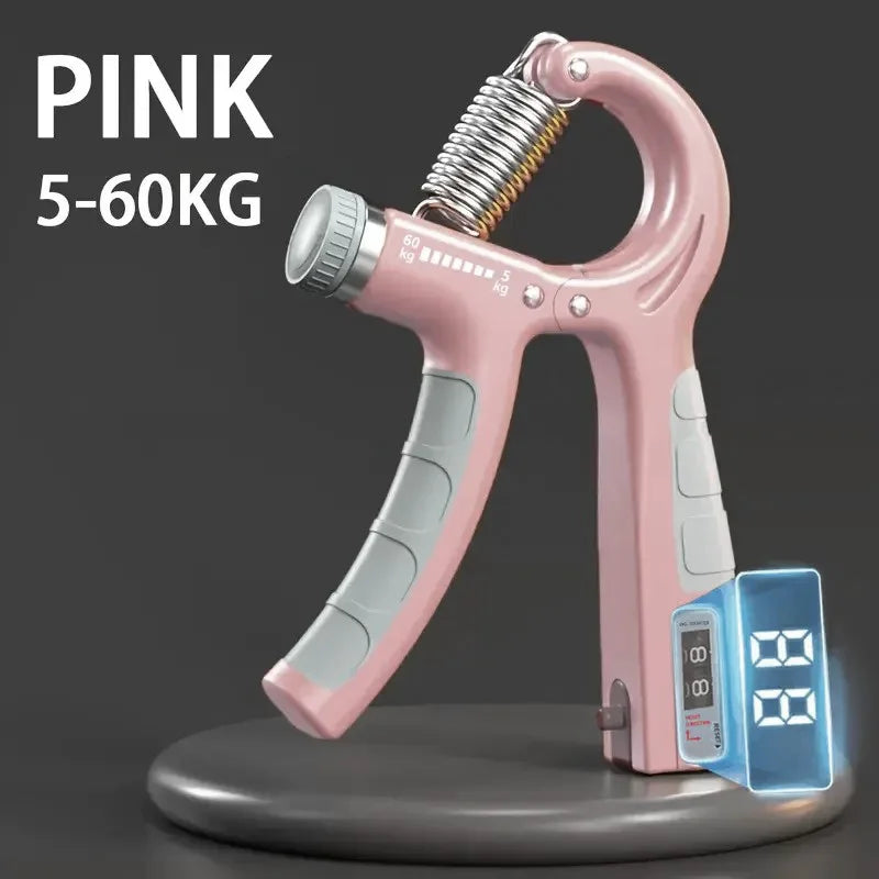 Unlock Your Strength with the 5-60Kg Adjustable Hand Grip Strengthener - Perfect for Building Wrist and Forearm Muscle!
